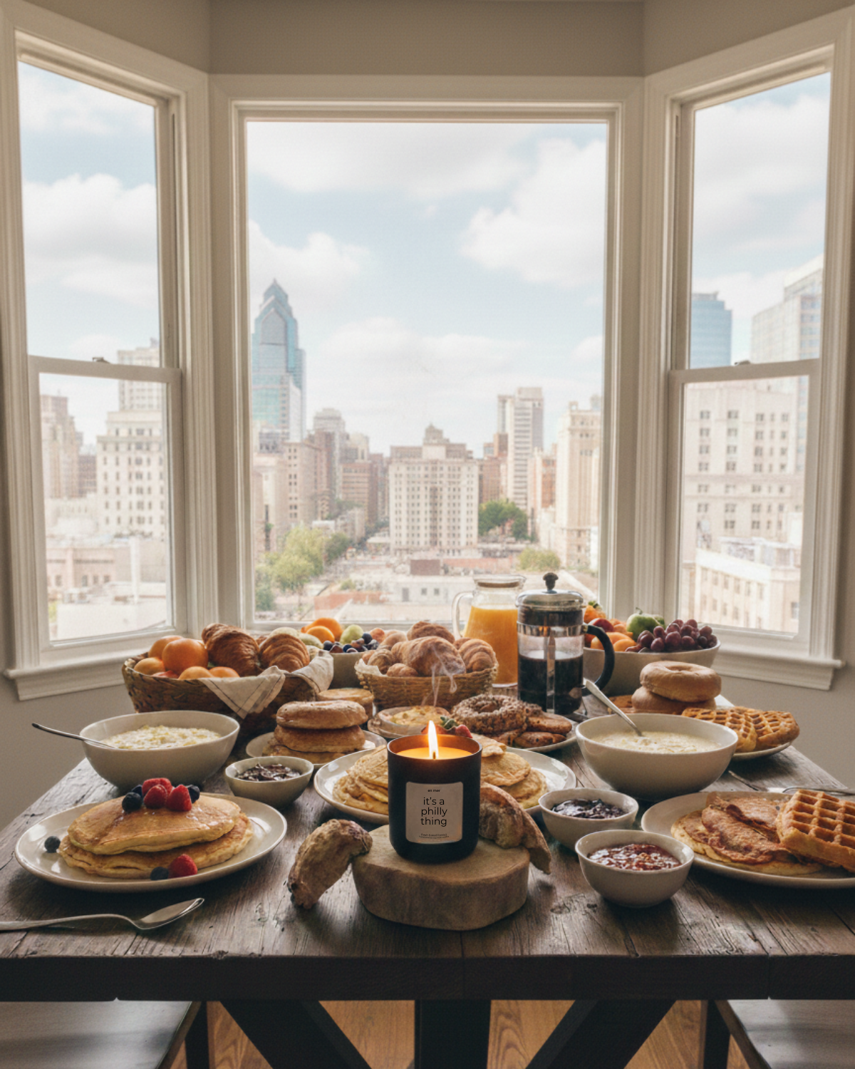 It's a philly thing | italian bread soy wax candle by en mer