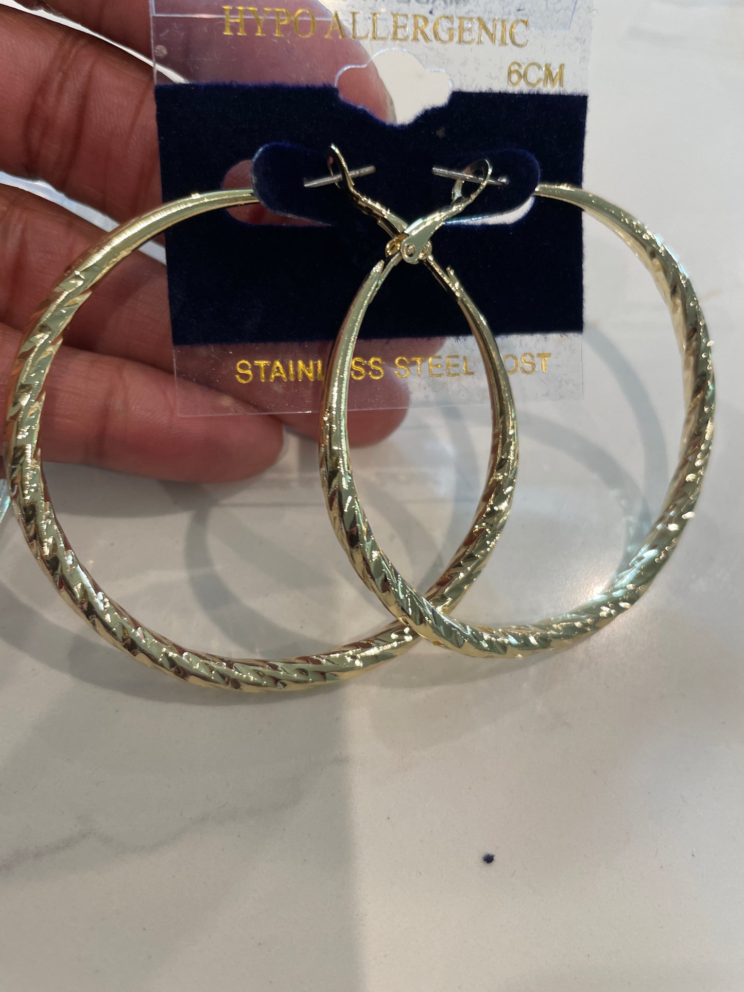 The Perfect  hoop Stainless steel hoops