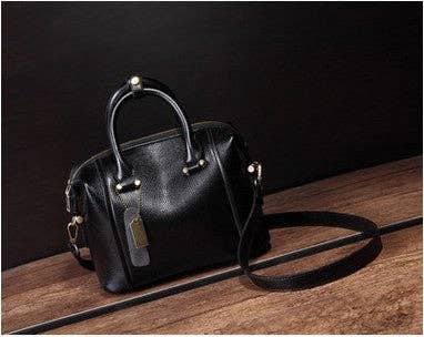 Trendy Boston Pillow Bag PU Women’s Handheld Crossbody