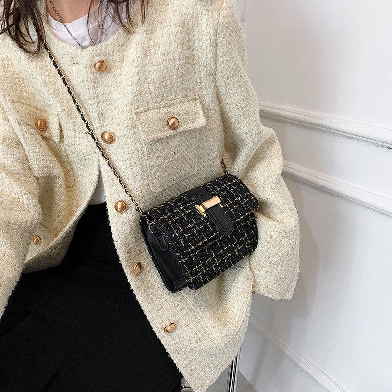 Chic PU Mini Shoulder Crossbody Bag