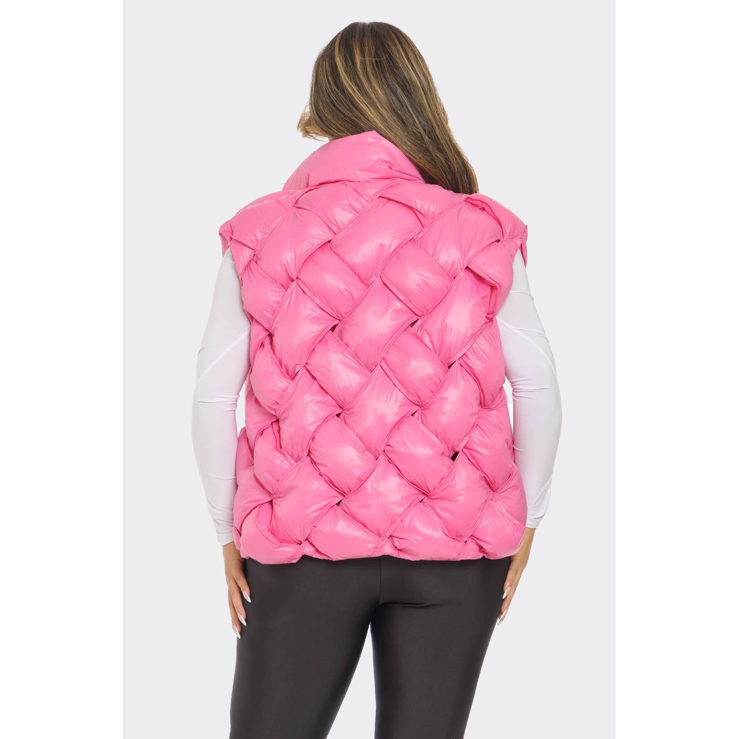 Black SNUG AND STYLISH PUFFER VEST