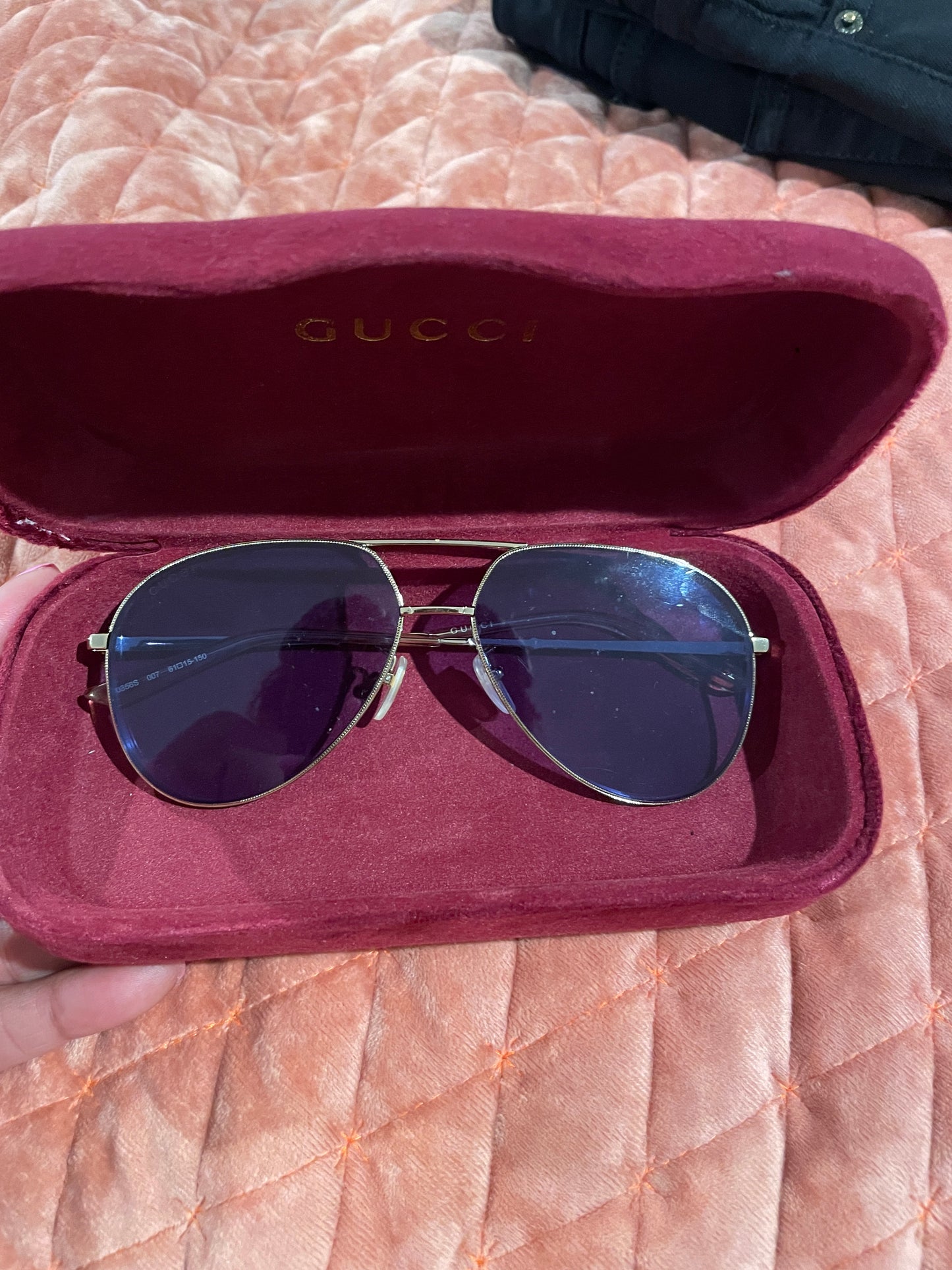 Authentic  preowned Gucci sunglases