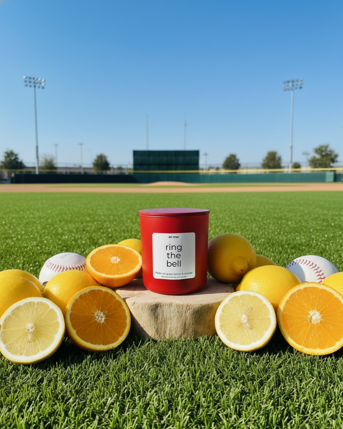 Ring the bell™ | soy wax candle by en mer